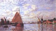 Claude Monet La Zaan a Zaandam oil painting picture wholesale
